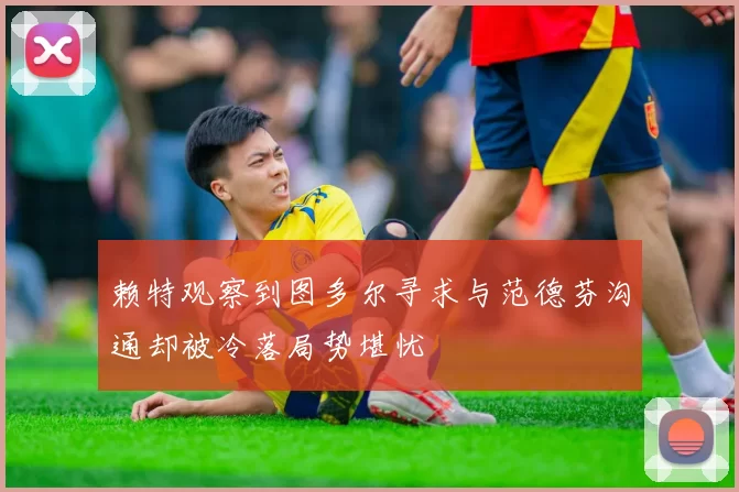 赖特观察到图多尔寻求与范德芬沟通却被冷落局势堪忧